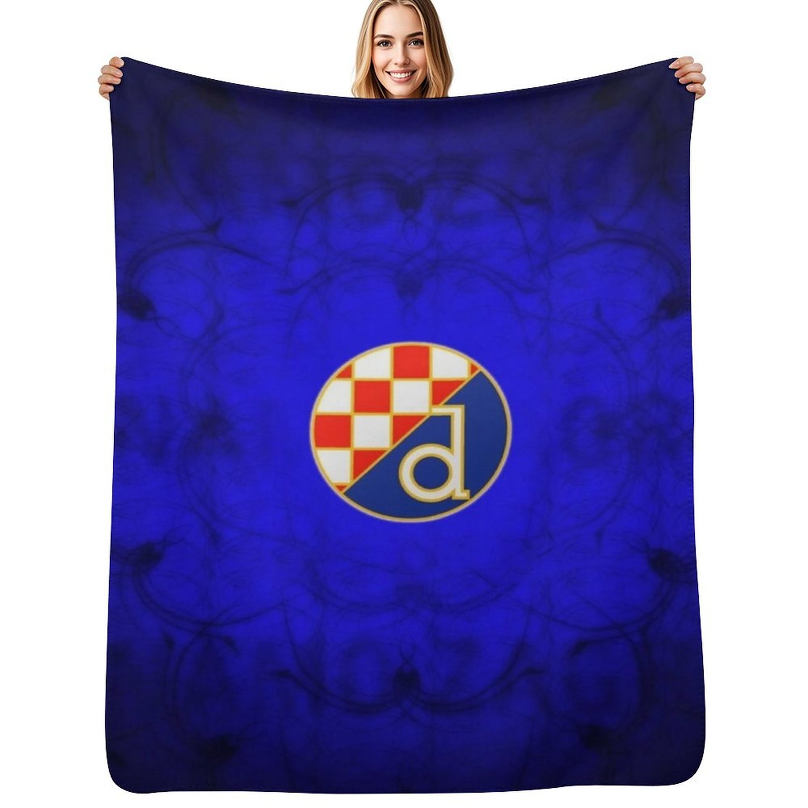 3D Printing Zagreb - GNK Dinamo Zagreb Throw Blanket For