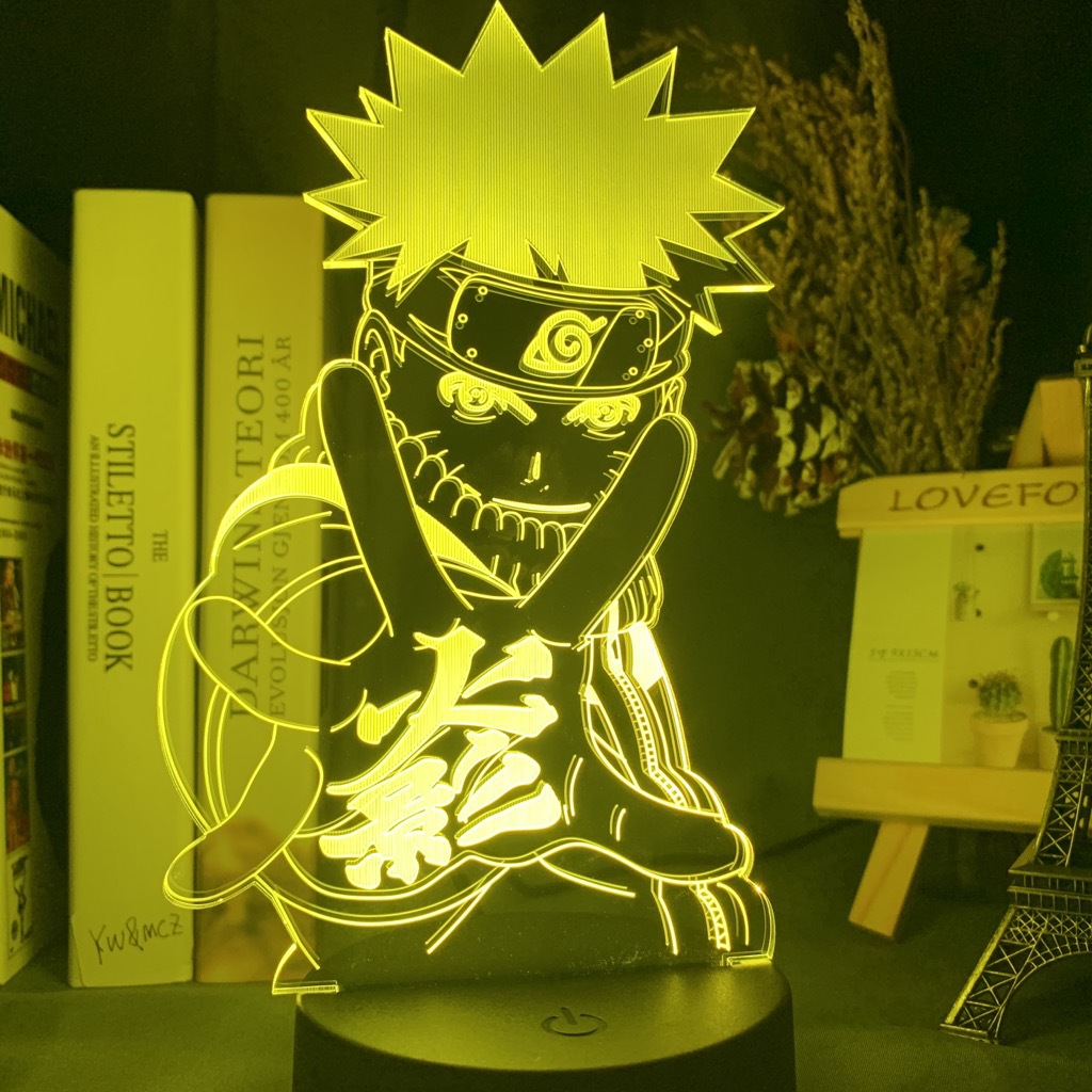 3D Printing Lamp - Anime Naruto Uzumaki LED Night Light