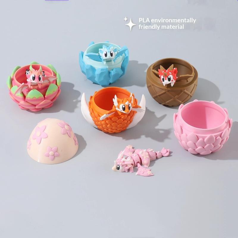 3D Printing In Food - 1Pc 3D Printed Cute Silly Dragon