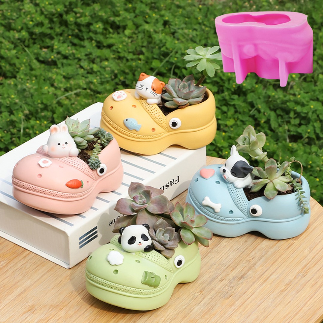 3D Animal Slippers Succulent P - 3D Printing Pot review and price