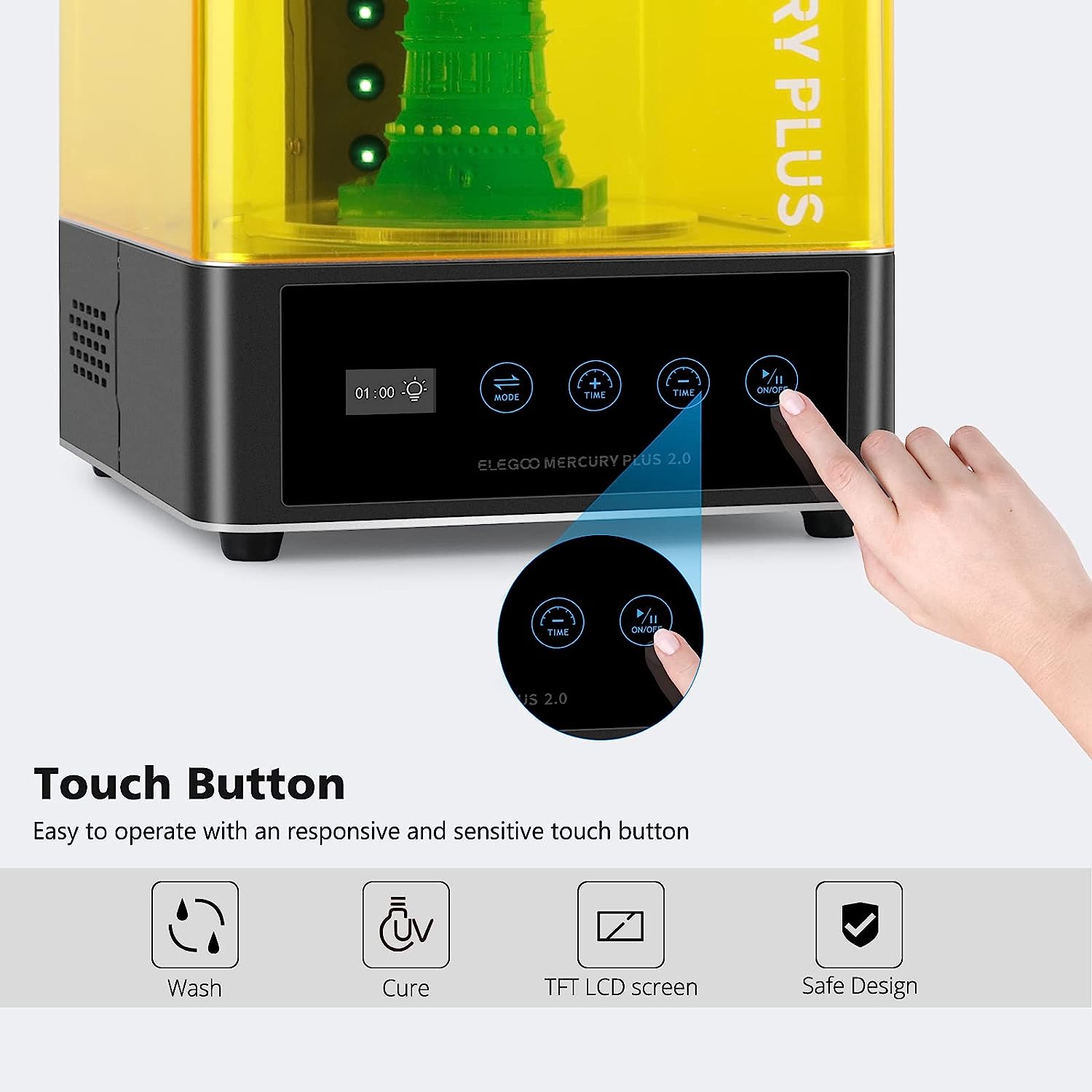 ELEGOO Mercury Plus 2.0 3D Pri - 3D Printing Sla review and price
