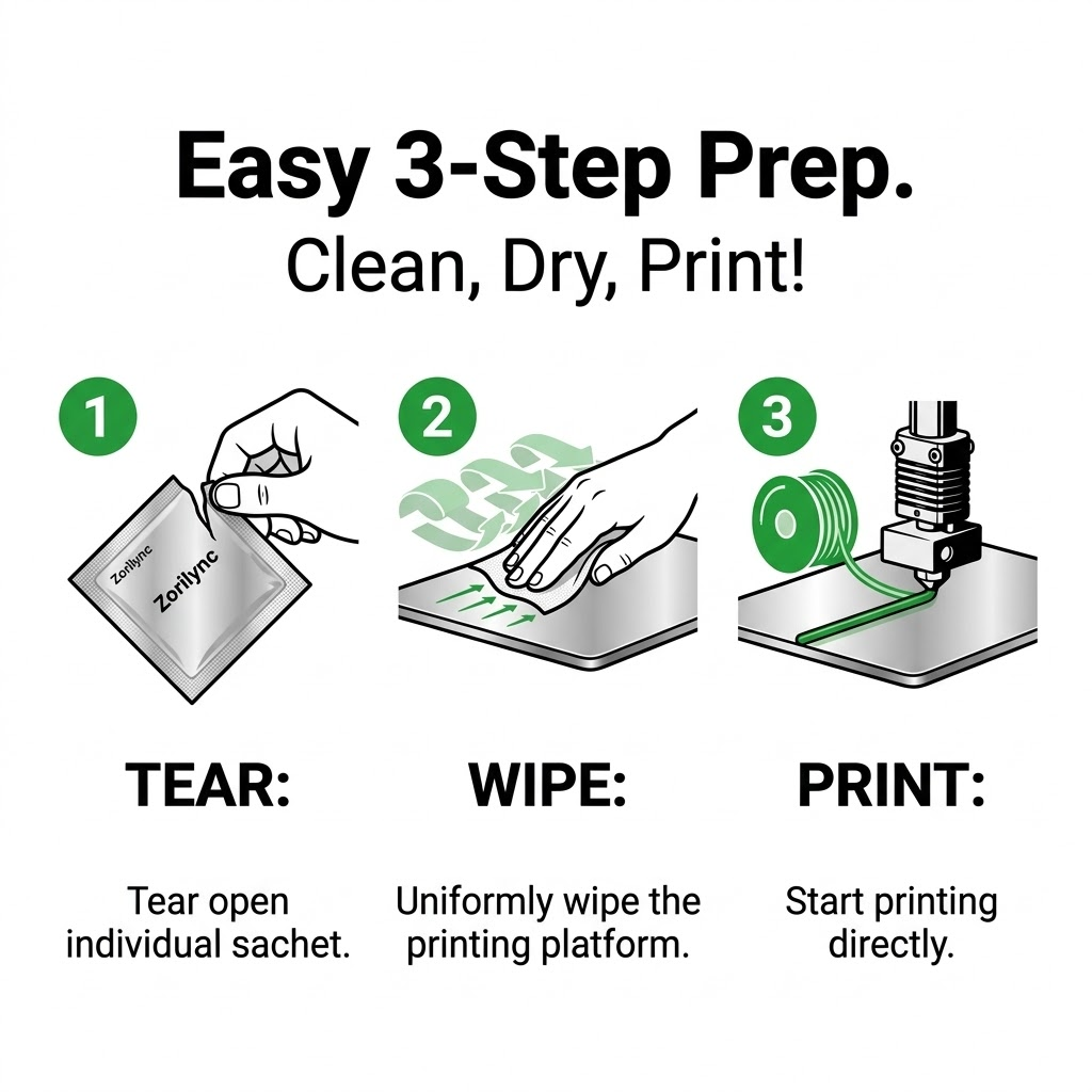 3D Printer Bed Cleaning Wipes  - 3D Printing Glass review and price
