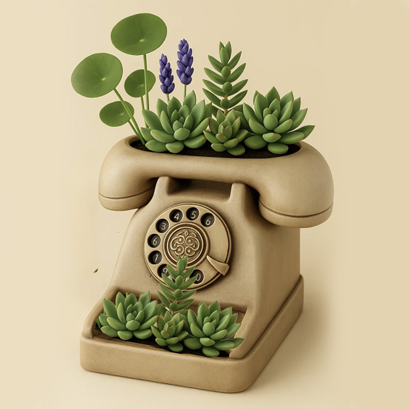 3D Vintage Rotary Telephone Su - 3D Printing Pot review and price