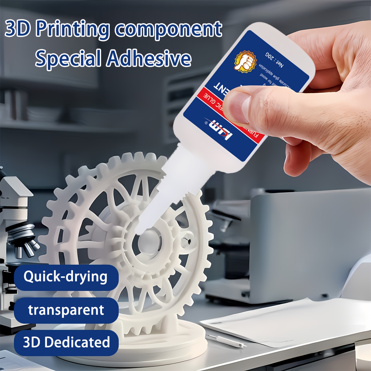 Quick Dry Transparent Adhesive - 3D Printing Glue Stick review and price