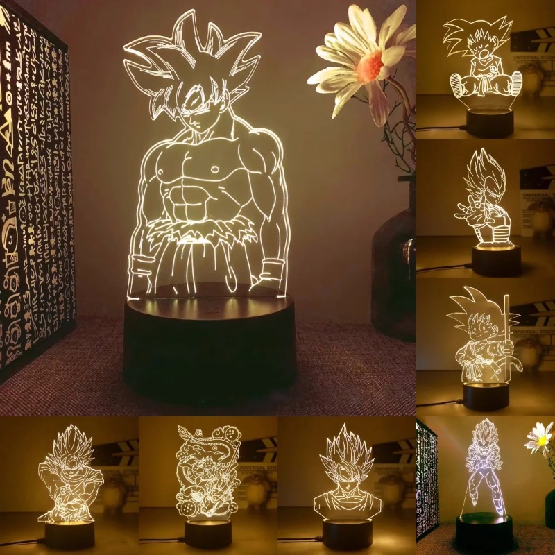 Dragon Ball Z Anime 3D LED Nig - 3D Printing Lamp review and price