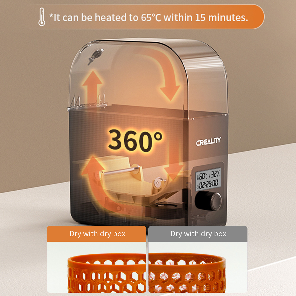 Creality Filament Dryer Upgrad - Carbon Fiber Filament review and price