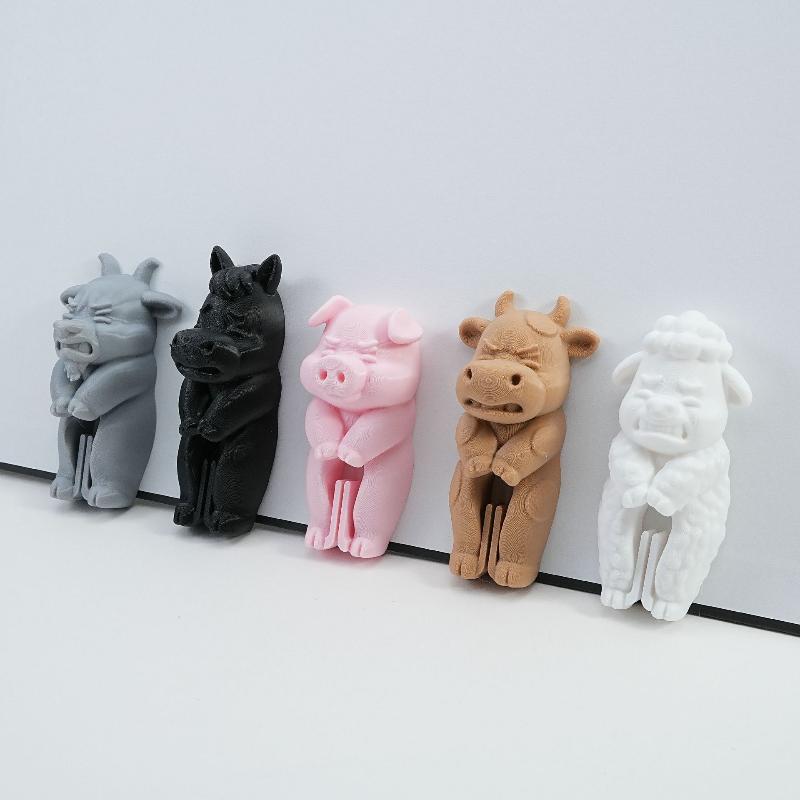 3D Printed 1/5pcs Set Farm Ani - 3D Printing In Food review and price