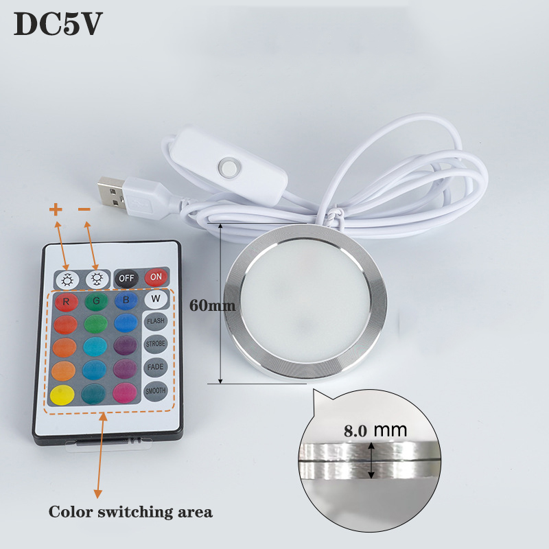 5V USB RGB Dimmable Under Cabi - 3D Printing Lamp review and price