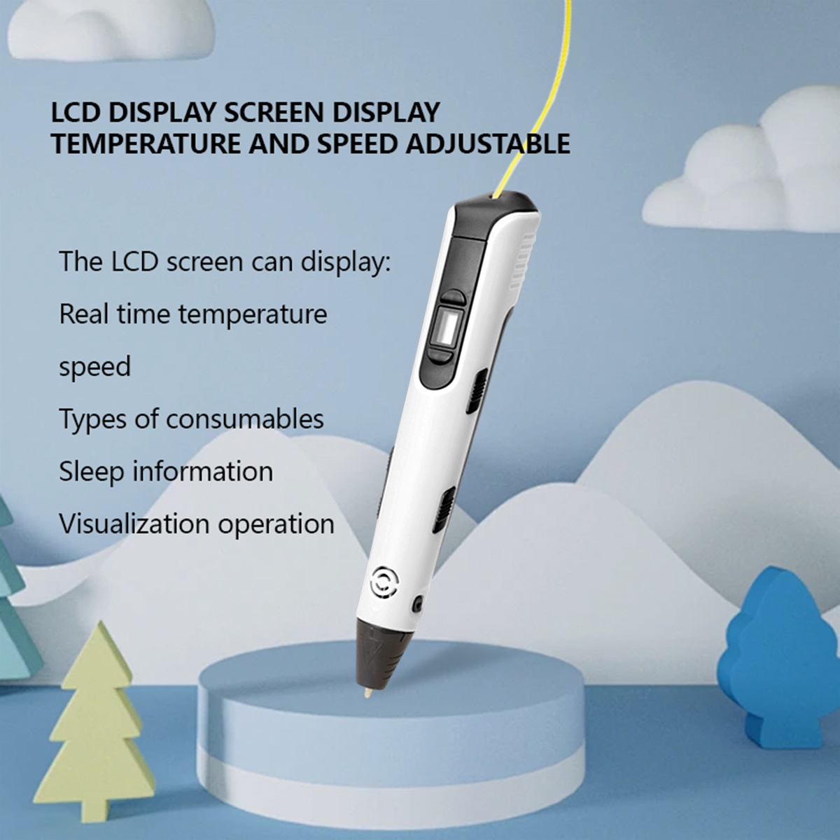 Upgraded 3D Printing Pen 9 Met - Carbon Fiber Filament review and price