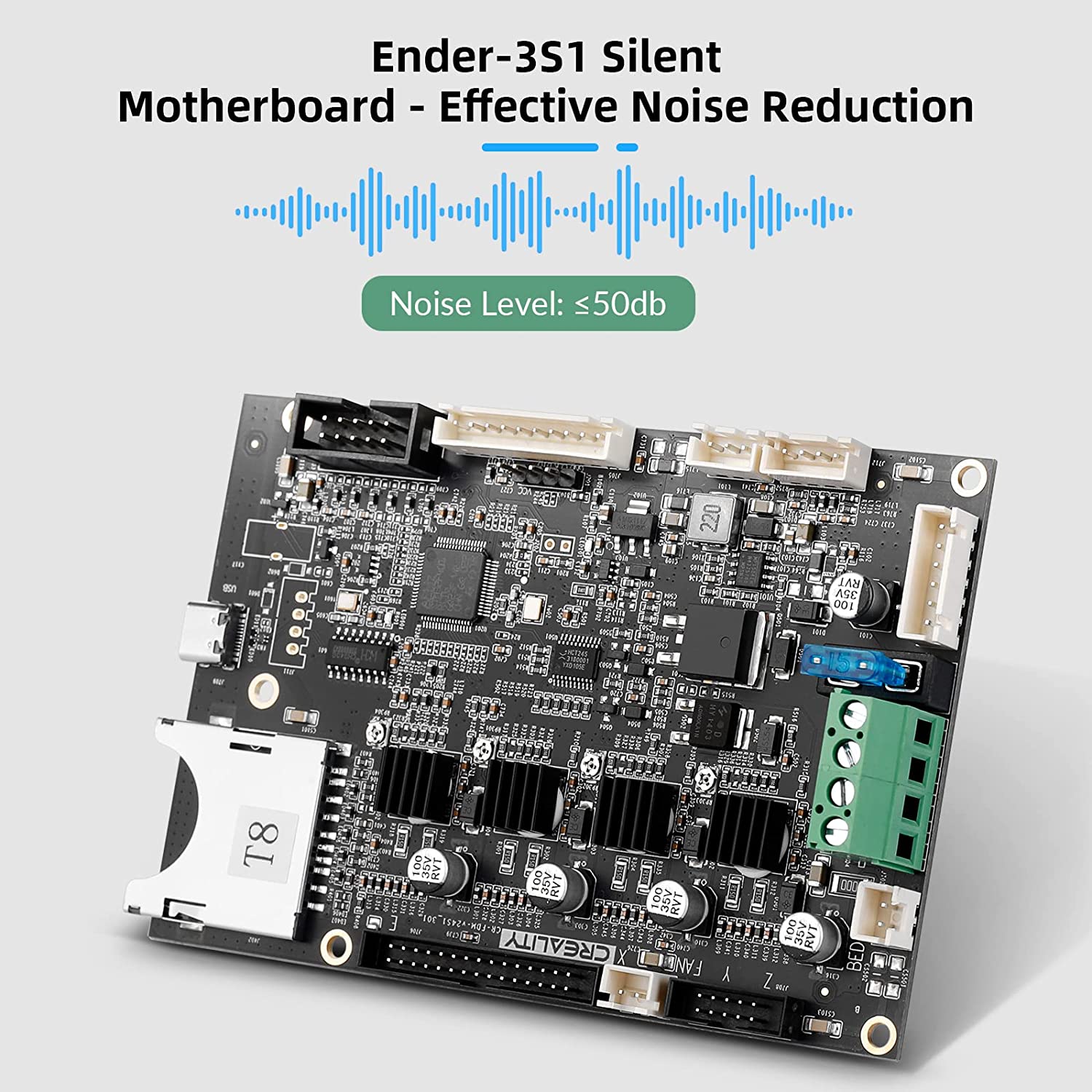 Creality for Ender-3 S1 Silent - Motherboard 3D Printer review and price