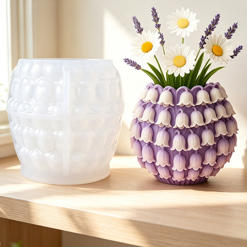 3D Lily of the Valley Vase Sil - 3D Printing Pot review and price