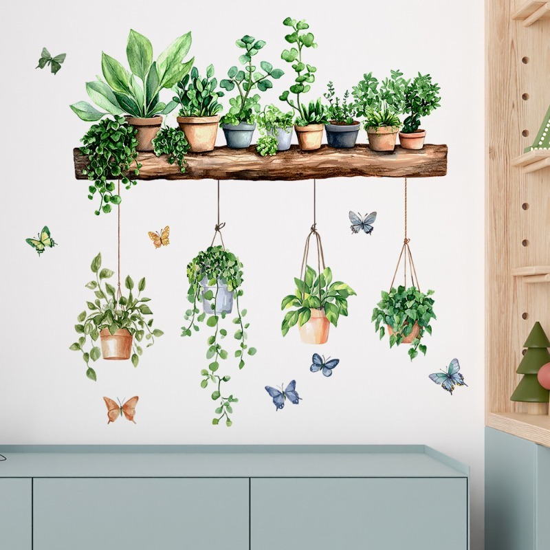 3D Potted Green Plant Shelf Wa - 3D Printing Pot review and price