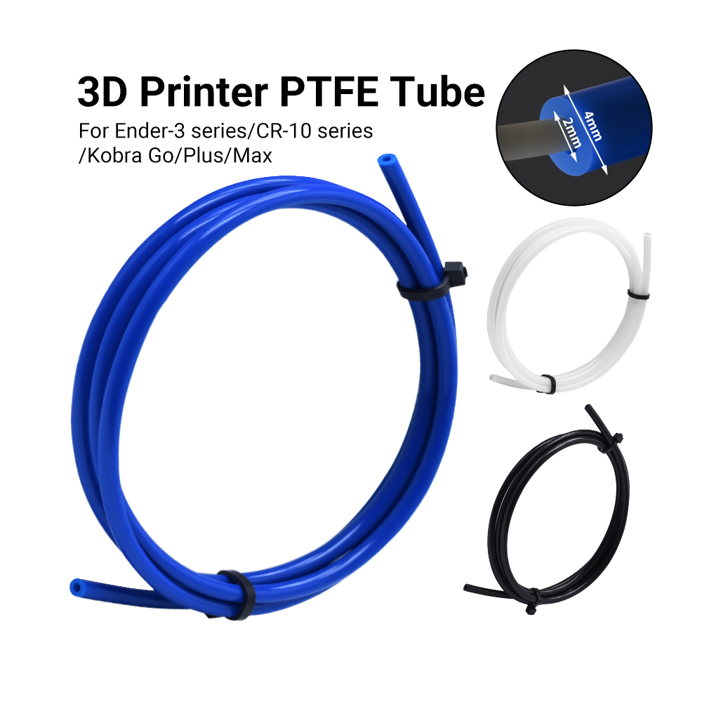1M PTFE Tube 2x4mm MK8 Hot End - Carbon Fiber Filament review and price