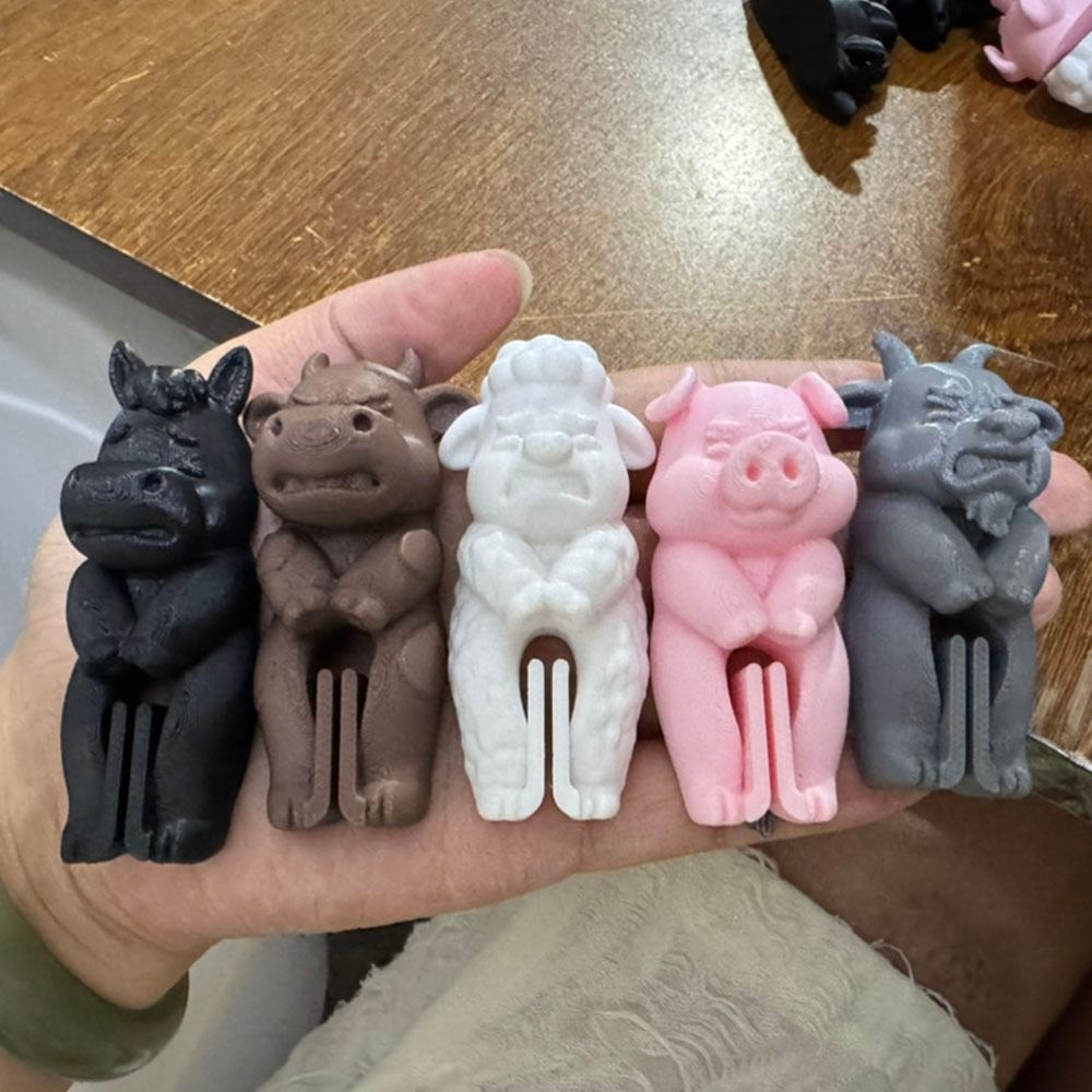 5Pcs/Set Cute Farm Animal Bag  - 3D Printing In Food review and price