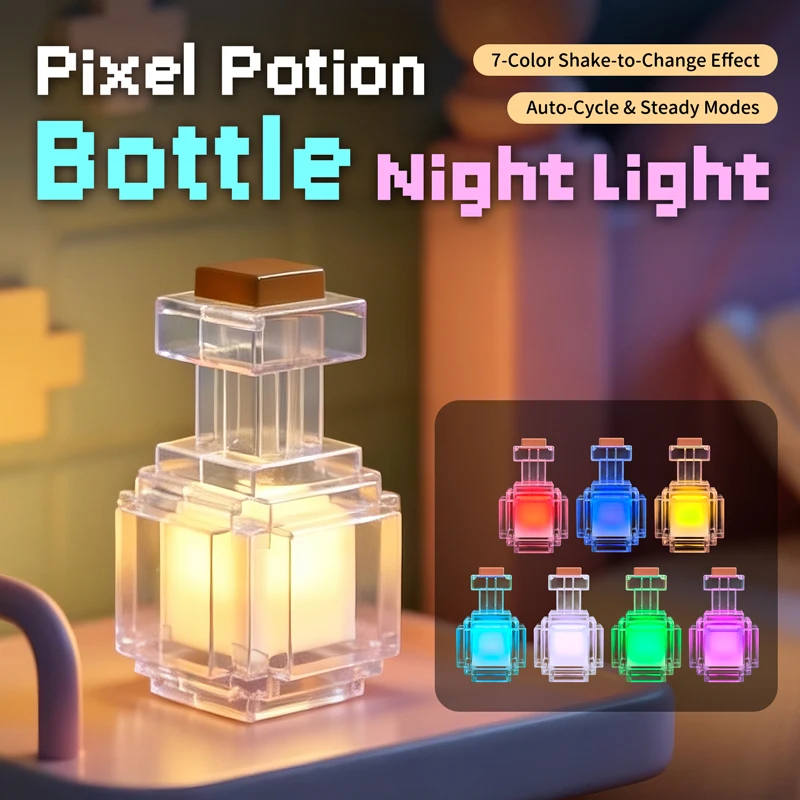 Night Light Mini 7 Color Liqui - 3D Printing Lamp review and price