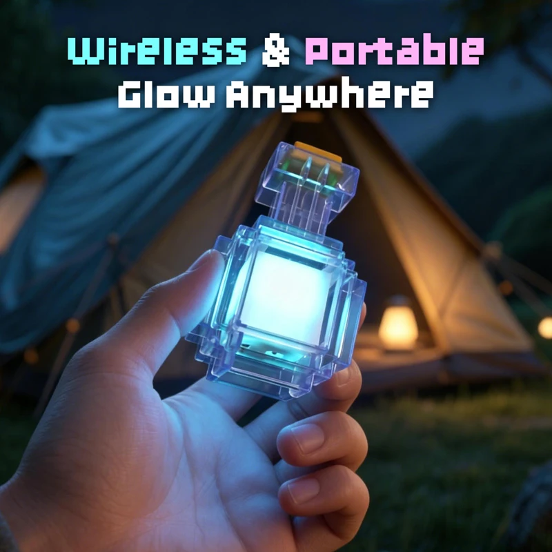 Night Light Mini 7 Color Liqui - 3D Printing Lamp review and price