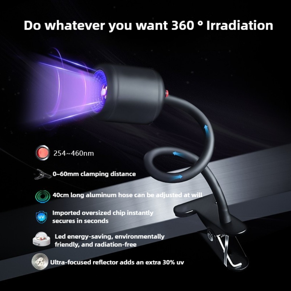 Handheld Clamp UV Curing Lamp  - 3D Printing Sla review and price