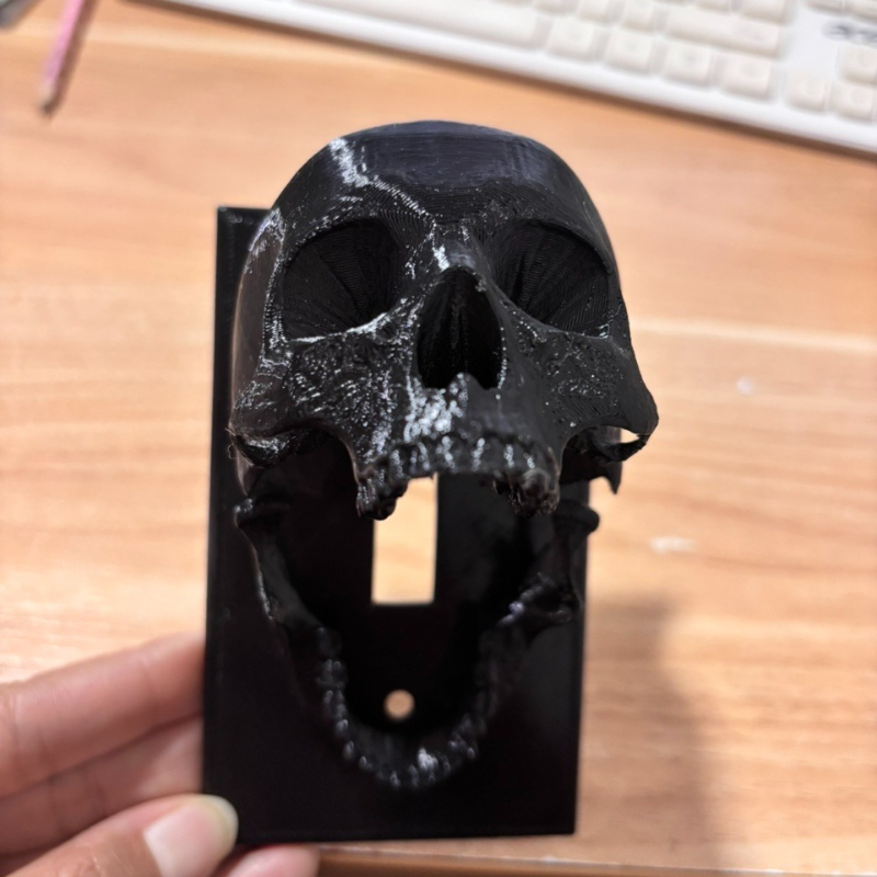 3D Printed Skull Light Switch  - 3D Printing Lamp review and price