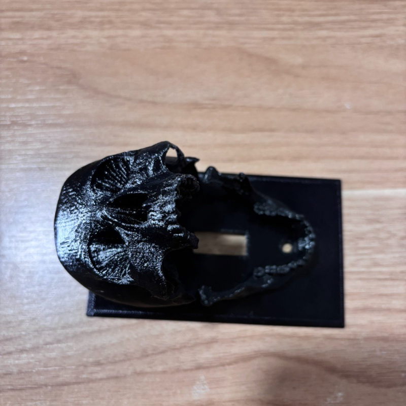 3D Printed Skull Light Switch  - 3D Printing Lamp review and price