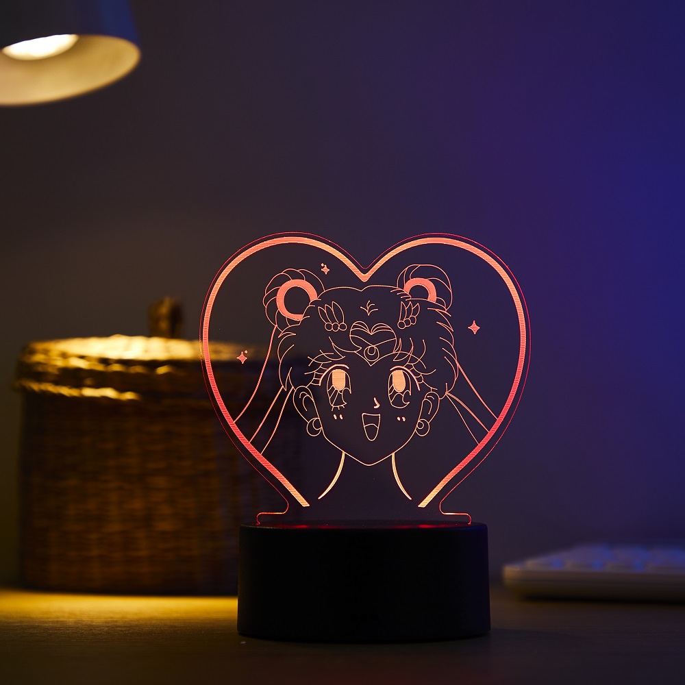 Cartoon character Tsukino Usag - 3D Printing Lamp review and price